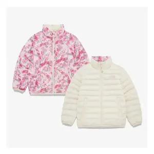 노스페이스 키즈 NJ3NQ59T 크림 노벨티 RVS 데이라이트 티 자켓 양면경량패딩 963929