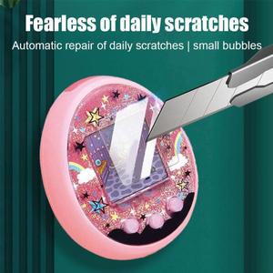 다마고치 유니 게임 콘솔용 화면 보호대  HD PET TPU 스크래치 방지 지문 가드 필름  전자 액세서리  1 개