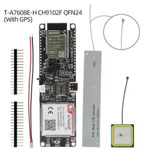 T-A7608E-H ESP32 SIM LTE 네트워크 GPS 안테나 ESP32-WROVER-E 무선 모듈 WiFi 블루투스 개발 보드 Lilygo