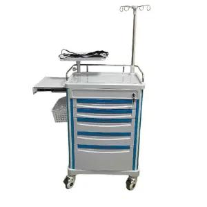 드레싱카트 응급카트 간호사 투약 드레싱 이중 이동식 구급