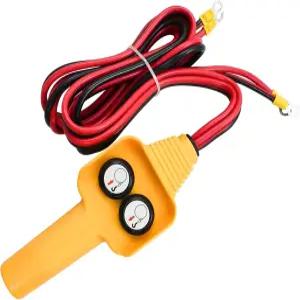 BWBWND 윈치 컨트롤러 핸드헬드 리모컨 어셈블리 교체 크레인 푸시 버튼 스위치 핸드 컨트롤 스테이션을