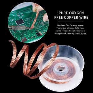 납땜 제거 심지 산화 저항 브레이드 테이프  부식 방지 구리 와이어  BGA 전문 수리 도구