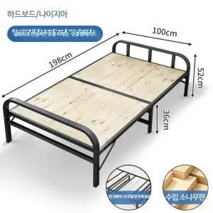 접이식침대 공간 원목 프레임 싱글 접이식 슬라이딩 물품