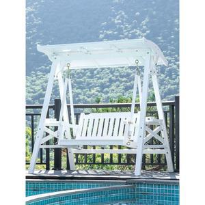 야외 흔들 그네 원목 소형 펜션 카페 정원 마당 벤치