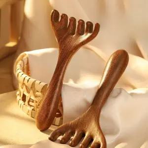 사슴뿔 순환 근육 바디 안마기 괄사도구 승모근