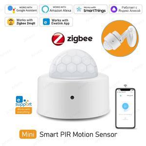Zigbee 3.0 스마트 Pir 모션 센서 운동 인체 적외선 감지기 보안 알람 EWelink 홈 어시스턴트와 함께 작동