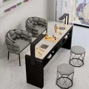 테이블 네일 시술대 작업 시술 선반 매니큐어 좌석