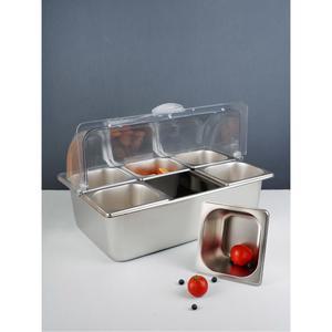 반찬 냉장고 저온 온도 소스 냉각단일 사진참조 뷔페 130x86x98cm 6칸 미니