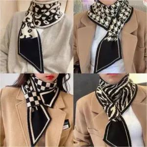 코디 고리형 미니 여성머플러 여자머플러 머플러 니트머플러 패션 겨울 니트