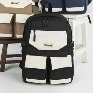 노트북가방 백팩 여자중학생백팩 가방 데일리 블랙 학교 데일리백 여학생백팩