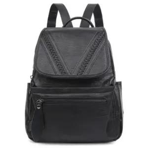 가죽느낌 내부 수납공간이 넓은 백팩