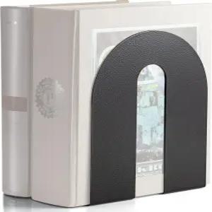 오피스메이트 북엔드 헤비웨이트 10인치 스틸 블랙(93182)