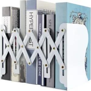 아오보파 조절 가능한 책 끝 무거운 책을 위한 금속 선반을 책상 책꽂이 책상을 정리함 사무실 가정 및