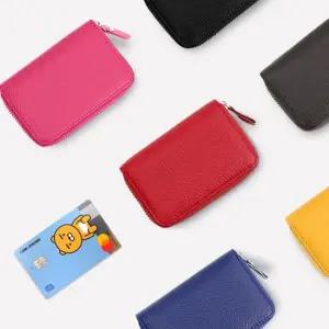 넉넉한 카드수납 편리한 외부포켓 안전한 지퍼형 지갑 여자카드지갑 남자카드지갑