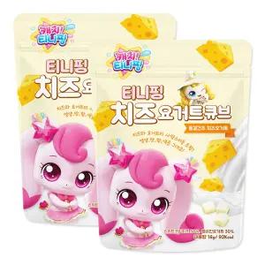 캐치티니핑 치즈 요거트 큐브 18g 2개