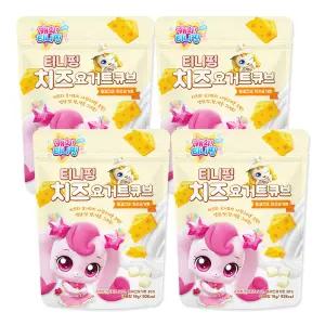 캐치티니핑 치즈 요거트 큐브 18g 4개