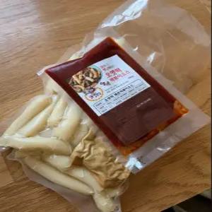 오옛떡 오빠네옛날떡볶이 (떡2인분 어묵2장 선택소스 140g) 2인세트 x2개 매콤한맛