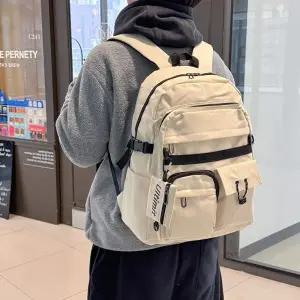 캐주얼 학생백팩 보조백팩 여행 데일리 수납 백팩