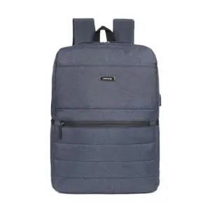 중학생 책가방 USB 충전 가방 고등학생 백팩 네이비