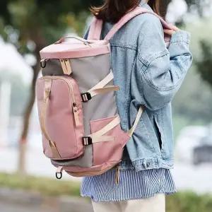 여행용 백팩 핑크 대용량 헬스장 캐주얼 남자