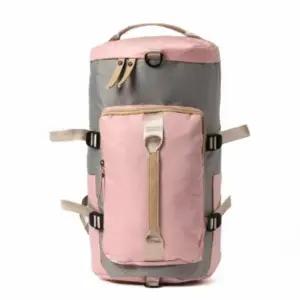 신발수납 백팩 핑크 헬스더플백 운동백팩