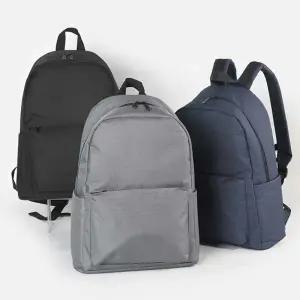 베이직 남녀공용 백팩 가슴 버클 넉넉한수납 학생가방