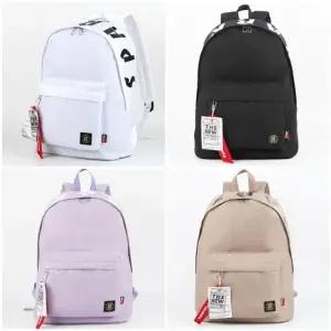 남자 여자 학생 여행 학교 등교 가벼운 책가방 백팩