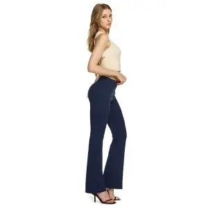 [테슬라][한정특가] 테슬라 여성 이지핏 부츠컷 팬츠 소프트 요가 긴바지 롱Ver