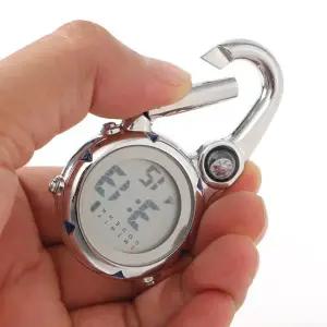 스포츠 카라비너 시계 실버블루 스포츠시계 카라비너시계 카리비너시계