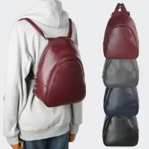 무지 모던 디자인 여성 데일리 미니멀 백팩 패션 가방