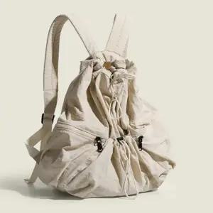 나일론 백팩 조리개 형식 오픈 가벼운 여행용 가방