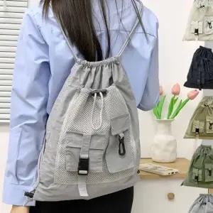 백팩 매쉬 데일리 캐주얼 가벼운 스타일 통기성