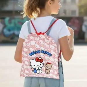 ( )초등 중 학생 와글와글 스트링 복조리 보조 가방 주머니 백팩 1P