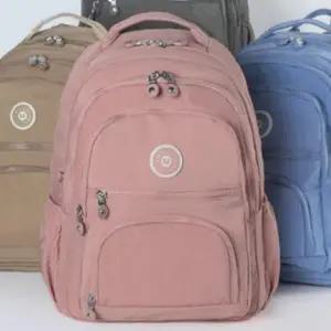 ( )여성백팩 가벼운 여자 백팩 인기 데일리 핑크 책 가방