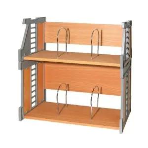 ( )원목 만능 책꽂이 2단 책상 정리함