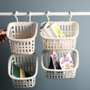 좋은 후크 걸이 수납 정리 바구니 정사각형 정리함