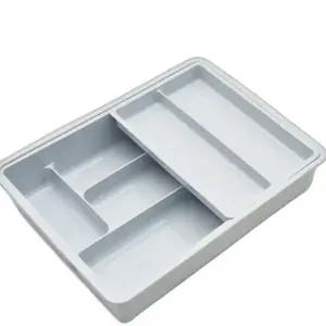 (옵션 수저 정리함)PA 칸막이 수저통 정리함 분리칸막이 서랍 정리 주방 싱크대 트레이 분리함 숟가락통