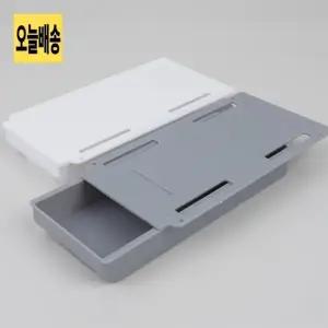 부착식 소형 슬라이딩 서랍함 소형서랍정리함 욕실부착서랍 무타공정리함