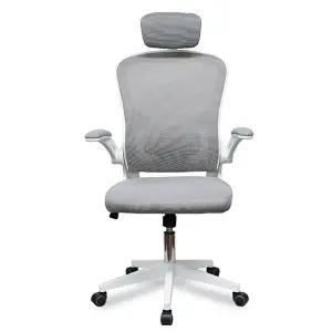 [텐스페이스]레벨업02 메쉬 사무용 책상 의자 MD5175 (수도권무배)