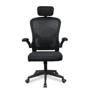 [텐스페이스]레벨업01 메쉬 사무용 책상 의자 MD5174 (수도권무배)