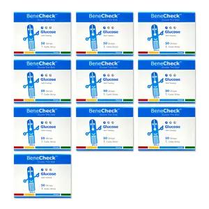 베네첵 혈당 시험지 50매 x10개 측정지 검사지