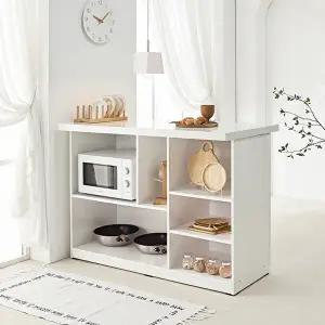 [텐스페이스]베로나 1200 인조대리석 홈바 테이블 오픈형 MD5324 (수도권무배)