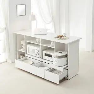 [텐스페이스]클리 1700 LPM 사각 홈바 테이블 서랍형 MD5329 (수도권무배)