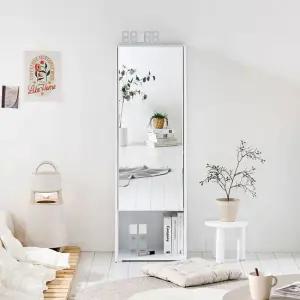 TBZ 타비즈 거울 수납장 400 도어형 틈새수납장 수납선반 수납가구 틈새수납장 선반장