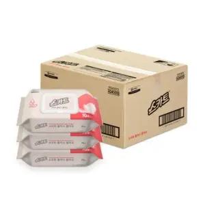 42400 스카트 소프트플러스 캡형 물티슈 x 24팩1박스 70매