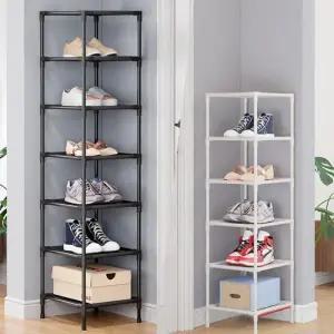 현관 수납장 신발정리대 철제 수납선반 조립식 틈새