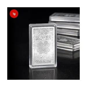 999.9% 행운의 크로버 실버바 1g