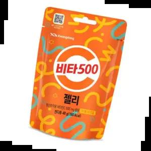 아이들간식용젤리 광동제약 비타500 젤리 (50개입) 48g 1BOX