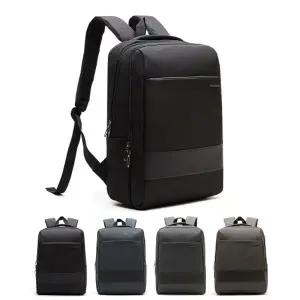 직장인 회사원 베이직한 스퀘어 데일리 백팩 가방_24533052