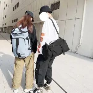 남자 여자 여행 캐주얼 백팩 빅 크로스백 투인원 가방_24535354